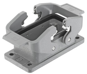 Obudowa złączy dużej mocy HARTING Montaż na panelu rozmiar 10B Proste