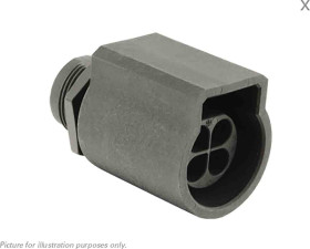 Złącze wielostykowe przemysłowe 4-pinowe, panelowe Gniazdo Souriau Sunbank by Eaton