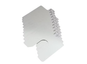 Zestaw podkładek regulacyjnych SKF grubość 0.7mm Stal nierdzewna długość 100mm Srebrny