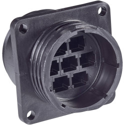 TE Connectivity 206137-1 CPC Bullet Connector Socket 7 Pins Straight