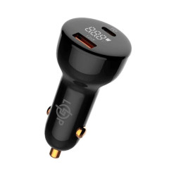 ŁADOWARKA SAMOCHODOWA 100W Type-C+USB QC4/PD3.0/PPS WCH0100W Type-C+USB QC4/PD3.0/PPS WCH01