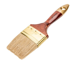 Pędzel płaski uniwersalny 3.0 cala włosie naturalne skuwka stalowa 19B630