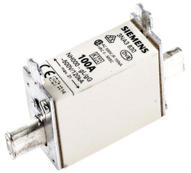 Bezpiecznik NH 100A 500V ac NH000 gG Siemens