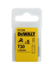 Bity Torx T30 Dewalt 5szt DT7258-QZ CB-76079