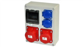 Zestaw Zasilający Miko-4M 32A/5P + 16A/5P + 2X230v Ip44 E901304013