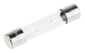Bezpiecznik 1A 6.3 x 32mmT 250V ac RS PRO