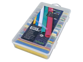 Asortyment węży termokurczliwych 2:1 farbig 160 części 267202 HAUPA