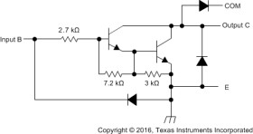 50-V, 7-ch darlington array with 3-V input capability and low cost
