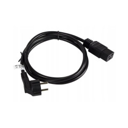 Złącze zasilania komp.prosty CEE 7/7 IEC 320 C19 16A VDE 1,8m