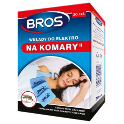 Wkład do elektro na komary BROS (*) wkłady do elektrofumigatora