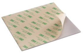 Arkusz przewodzący ciepło grubość 1.2mm 1.6W/m·K RS PRO +200°C samoprzylepny