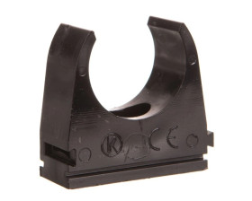 Uchwyt rurowy fi25mm czarny 5325 HF FB /10szt./