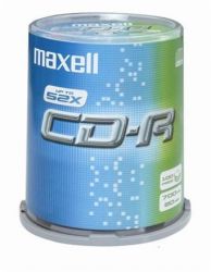CD-R MAXELL 52* CAKE 100