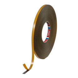 Taśma dwustronna szerokość: 9mm Tesa grubość: 0.54mm Taśma klejąca Czarny Poliuretan