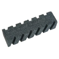 Faithfull FAIRBRICKF8 Rubbing Brick Fluted 200 x 50 x 50mm