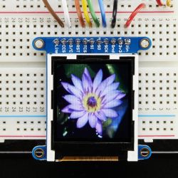Adafruit 1.44&quot; Color TFT LCD Display with MicroSD Card breakout - ST7735R