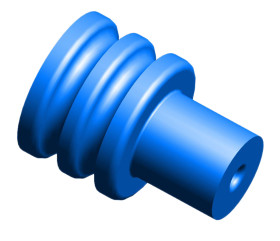 Uszczelka do złącza samochodowego Uszczelka przewodu Junior Power Timer TE Connectivity