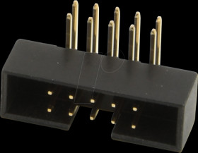 635-10-2-00 Tray header RM 2.00mm, angled, 10-pole