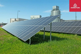 Konstrukcja gruntowa 2xpion DV2x4 dla 8 paneli (2201-2400x1134x30)