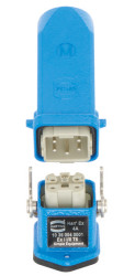 Harting 10360040001 Zestaw złączy męskich Łączna ilość styków: 4 + PE 1 szt.