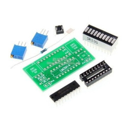 LED Indicator Module - DIY Kit - 10 x LED Scale - 2.4-20V - with LM3914 Driver