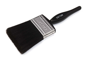 Pędzel do farbkształt: płaski, rozmiar Średni średnica 75mm Tworzywa sztuczne Cottam