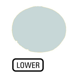 Lens,flat,with inscription