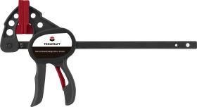 Mini zacisk jednoręczny 100 X 35 mm 250 Nm TOOLCRAFT 1574784 Maksymalna szerokość mocowania:100 mm Długość produktu: 191