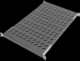 DN-19 TRAY1-1000-ECB 19" shelf, 1U, black