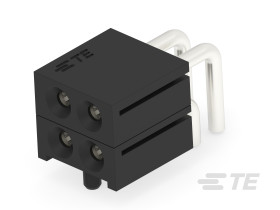 Złącze zasilające Backplane ICCON Series 6.6mm Pitch 4-pinowe 2-rzędowe Gniazdo, PCB Terminal, 35A Montaż na płytce TE