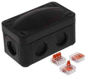 Puszka elektroinstalacyjna ścienna Polipropylen 85 x 49 x 51mm IP66, IP67 WISKA