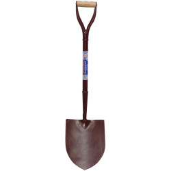 Faithfull FAIASSR All-Steel Shovel Round Mouth Size 2 MYD