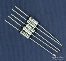 BTR100 100C 10A 250V BEZPIECZNIK TERMICZNY OSIOWY (5 SZTUK)