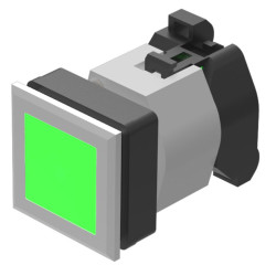 Element wykonawczy przycisku, Siłownik, do uzytku z: Urządzenia przełączające, Czarny, Chwilowy