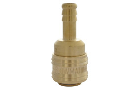 Szybkozłącze pneumatyczne DN7,2 typ 26, do węża fi 10 mm, gniazdo szybkozłącza, mosiądz