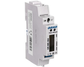 Wskaźnik zużycia energii elektrycznej 1-fazowy 80A 230V port RS-485 z wyświetlaczem LCD OR-WE-504