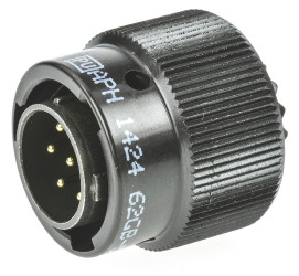 Złącze 7-pinowe Męski Amphenol Limited Męski Montaż na kablu MIL-DTL-26482 rozmiar 10