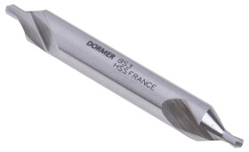 Wiertło Ø: 1/4" → 3/32" dł: 50 mm HSS 60° Dormer Wiertło do nakiełków