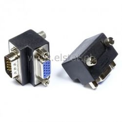 Przejście VGA, WT- GN- 15P gęste, kątowe