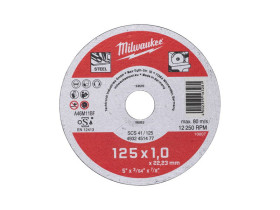 Tarcza do cięcia metalu Contractor 125x1mm 4932451477 MILWAUKEE