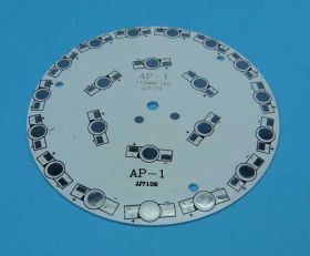 BAZA ALU 21xLED 1W EMITER 112mm OKR