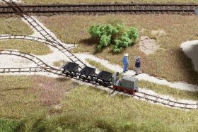 Auhagen 41700 H0f Feldbahnset - manekin Atrapa