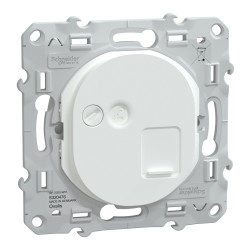 Gniazdo RJ45 Gniazdo Złącze RJ45 Montaż wpuszczany Cat6 Schneider Electric 1-żyłowe