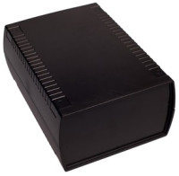 Z-112B Obudowa z tworzywa Z112B wymiary: 185.5x136x80mm - pełna - czarna - ABS