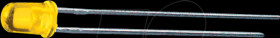 L-7104YT LED, 3 mm, wired, yellow, 20 mcd, 34°