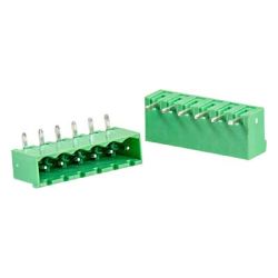 ZŁĄCZE TB 6PIN R-5.00MM MĘSKIE KĄTOWE ZAMKNIĘTE PCB RoHS