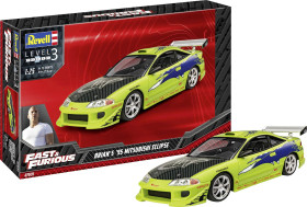 Revell RV 1:25 Fast & Furious Brian's 1995 Mitsubishi Eclipse 1:25 Model samochodu