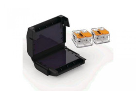 EASY-PROTECT 522 Puszka żelowa ze złączkami WAGO-COMPACT 0,5-6 mm2, (2 złączki 2-przewodowe), 410358