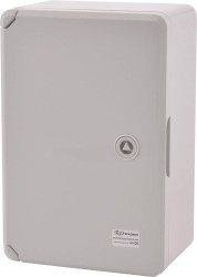 Boxexpert BXPPABSG200300130-F01 Szafka instalacyjna 200 x 300 x 130 ABS szary błyszczący 1 szt.