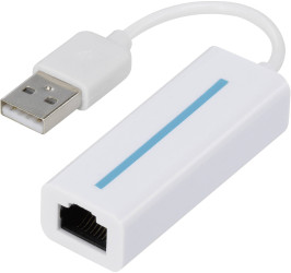 Adapter sieciowy Renkforce RF-3239100, USB 2.0, LAN (10/100 MBit/s), 100 MBit/s